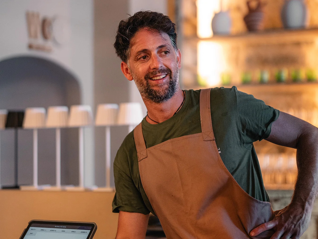 Equip de Can Quel, restaurant de cuina catalana a Ullastret (Empordà)
